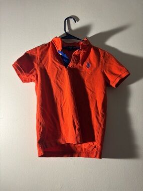 U.S. Polo Assn. Bright Orange Kids' Polo Shirt